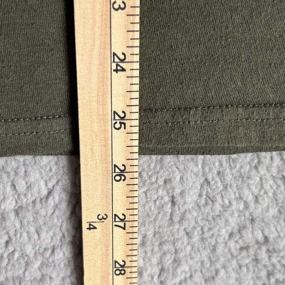 Real Tree Mens Tee Shirt Large Green Flag Antler Logo Outdoors Hunting Chore - Picture 10 of 14